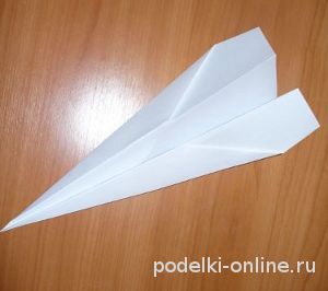 Бумажный самолетик своими руками